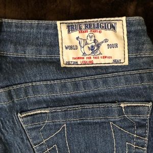 True Religion denim leggings